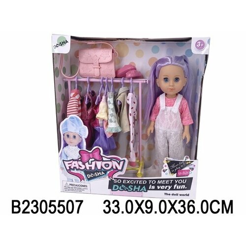 Wei Tai Toys Кукла с одеждой и аксессуарами 35 см Wei Tai Toys 2305507 кукла shantou chenghai wei tai toy валюша 39 см hd t9693