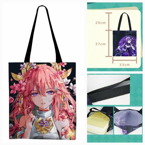 фото Сумка шоппер шоппер яэ мико, мультиколор нет бренда