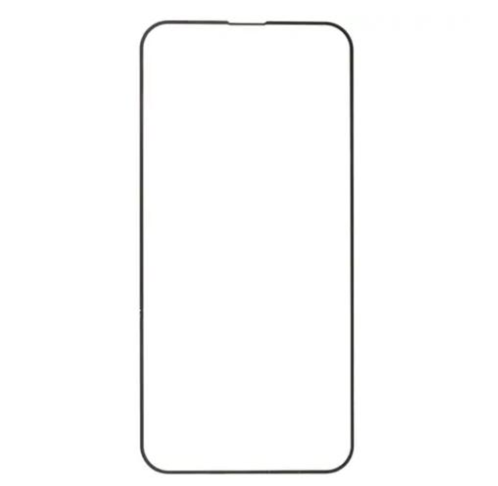 Защитное стекло Red Line для Apple iPhone 14 черная рамка - фото №9