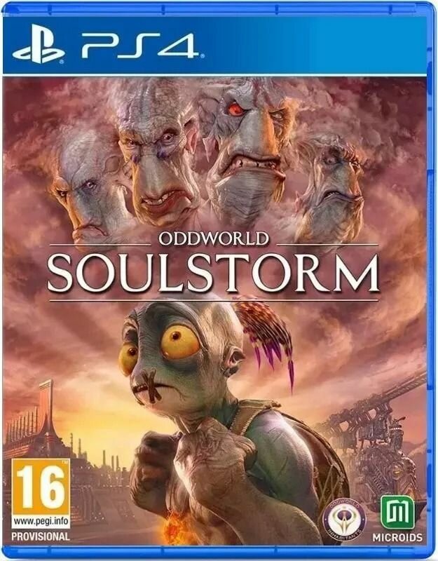 Игра Oddworld: Soulstorm (PlayStation 4, Русские субтитры)
