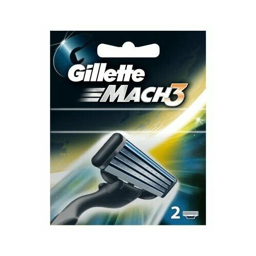 Сменные кассеты Gillette Mach3 2 шт