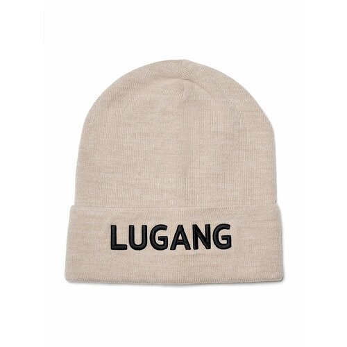 фото Шапка lugang, размер onesize, бежевый