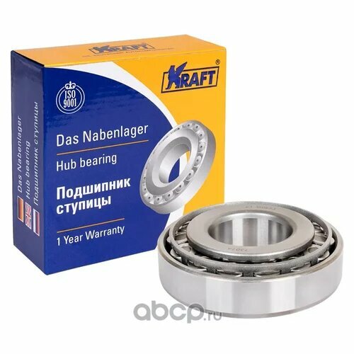 Подшипник ступицы Газель Соболь передней внутренний 7307/30307 KRAFT 204653, KT204653 KRAFT KT 204653