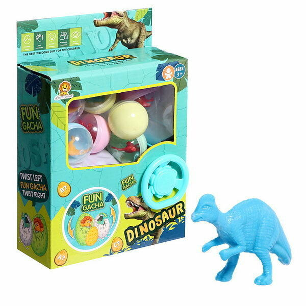Набор игрушек-сюрпризов в шаре "Динозаврики"