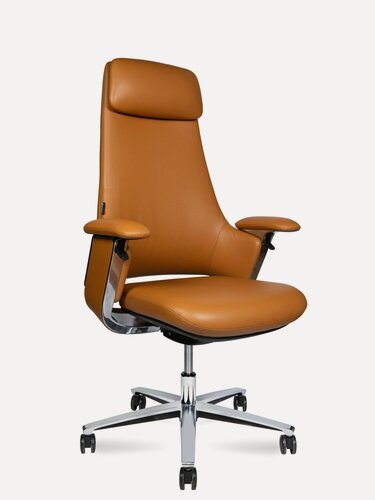 Изображение товара Norden компьютерное кресло Йорк / York коричневая кожа