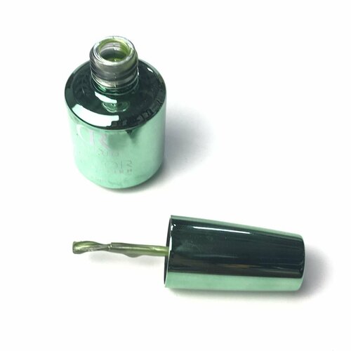 Лак для ногтей CR cairuo, цвет зеленый металл № 12, 20 мл, 1 шт