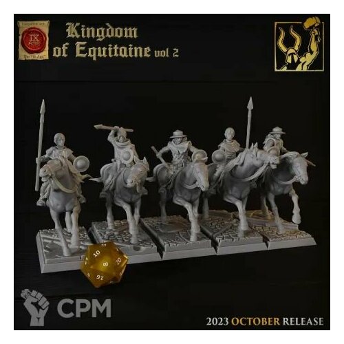 Warhammer Bretonnia Light Cavalry/Бретоннская Легкая Кавалерия