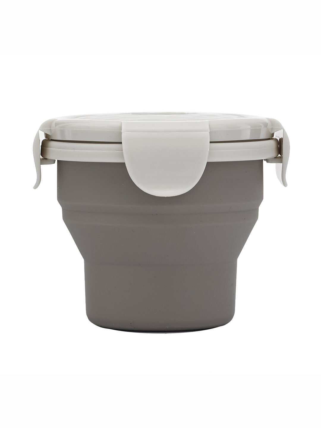 фото Складной силиконовый контейнер для продуктов Jordan Judy Collapsible Silicone Food Container 240 мл Gray (HO001-S)