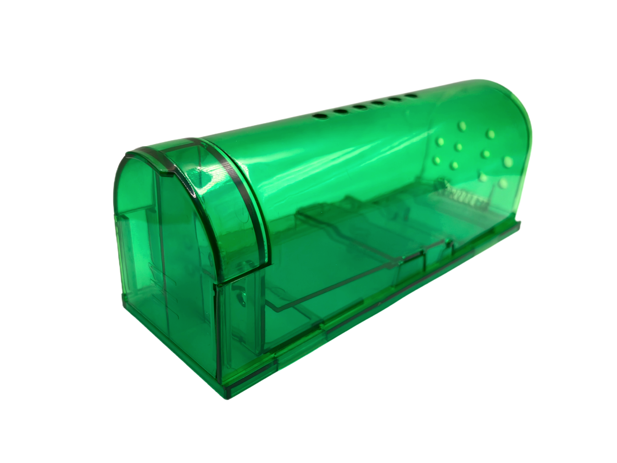 Мышеловка гуманная для мышей пластиковая комплект 2 штуки, зелёный цвет - фотография № 3