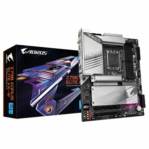 Материнская плата Gigabyte Z790 AORUS ELITE AX-W, Socket 1700, ATX, RTL