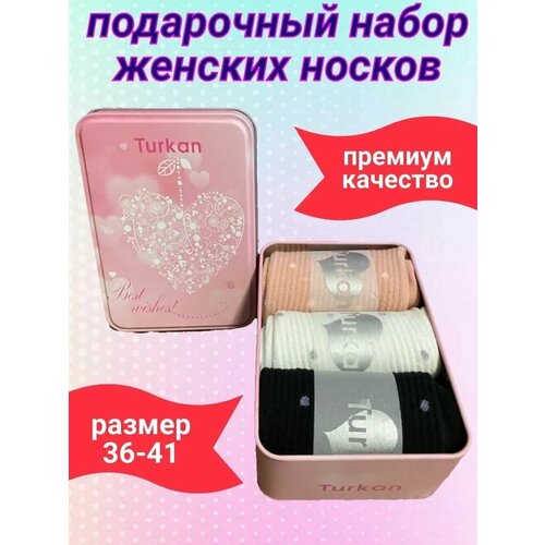 фото Носки turkan, размер 36-41, мультиколор