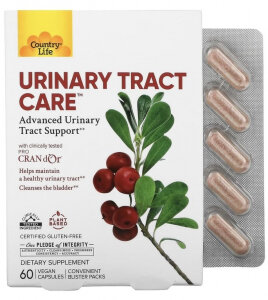 Country Life Urinary Tract Care 60 капсул