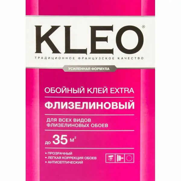 Клей для флизелиновых обоев Kleo Extra, 35 м²