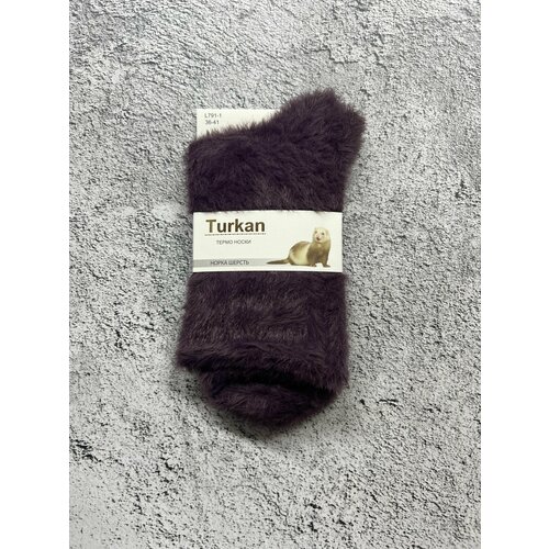 фото Носки , размер 36-41, бордовый нет бренда