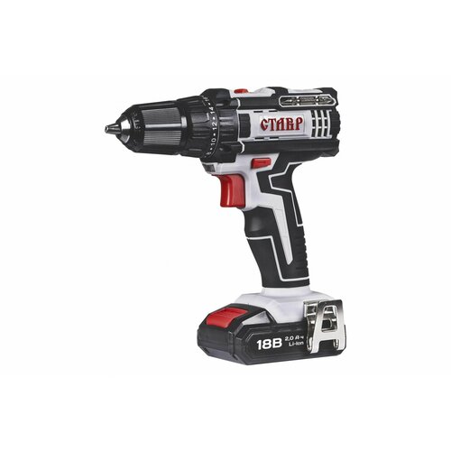 Ставр ДА-18Л 10 шт Дрель-шуруповерт аккум18 В 0-400 0-1450 обмин 3821 Нм 2Ач 567100₽