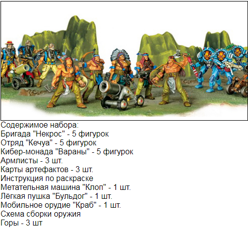 Игровой набор Армия солдатиков №12 киберпанк из серии Fantasy, технолог.