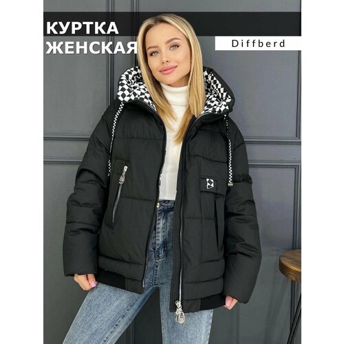 фото Куртка diffberd, размер 50, черный