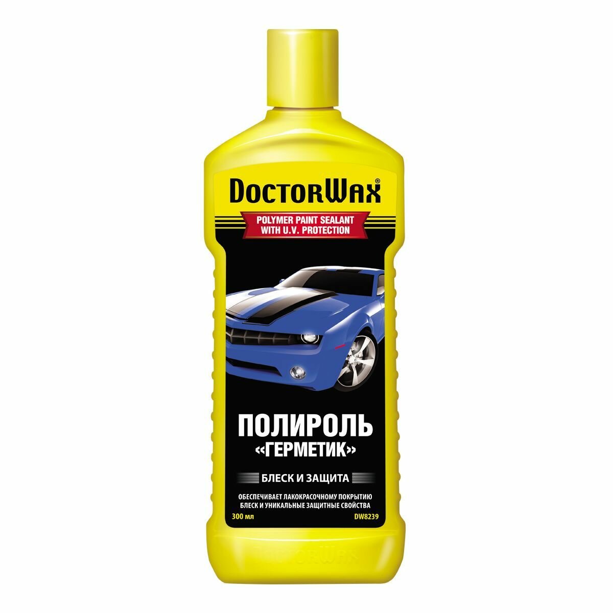 Полироль "Герметик" с защитой от ультрофиолетовых лучей DoctorWax DW8239 / 300 мл.