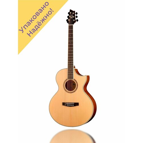 NDX-Baritone-NS NDX Электро-акустическая баритон гитара ndx baritone ns ndx series электро акустическая баритон гитара с вырезом cort