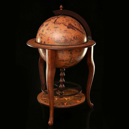 Глобус бар декоративный Путешествие в Трою 100х60х60 см 30836₽