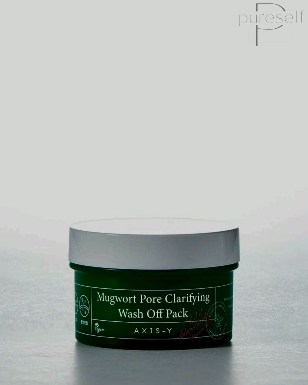 AXIS-Y Mugwort Pore Clarifying Wash Off Pack / Глиняная маска на основе полыни и порошка красной фасоли