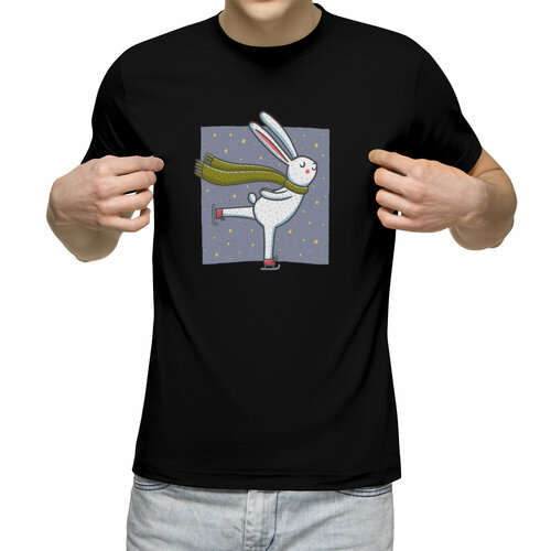 фото Футболка us basic, размер l, черный