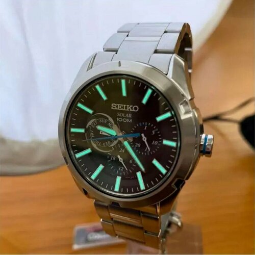 фото Наручные часы seiko, черный