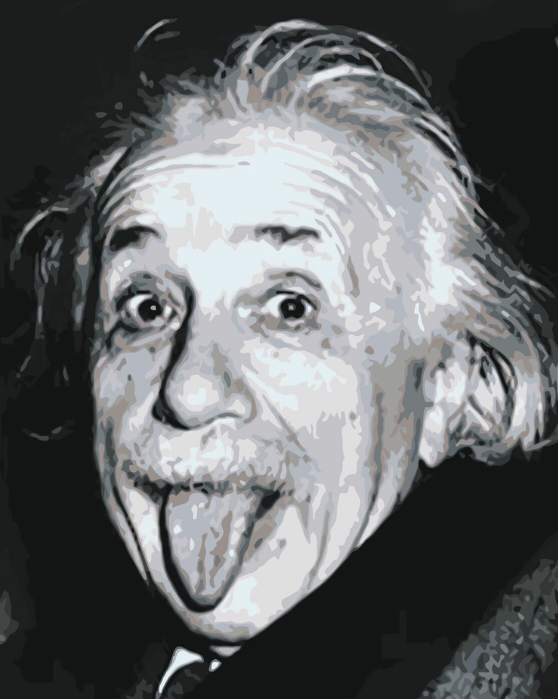 Картина по номерам Альберт-Эйнштейн