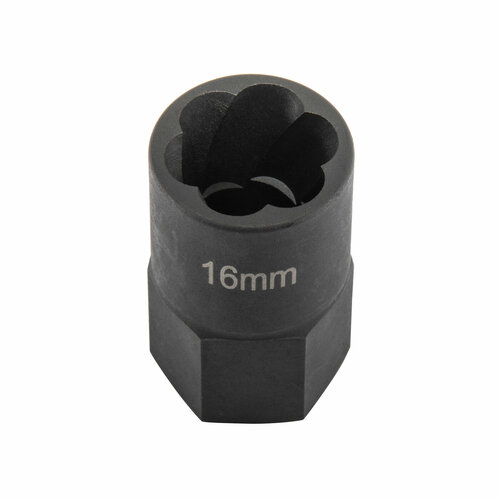 Торцевая головка - экстрактор для поврежденных болтов и гаек 16 мм Tevako TVK-07004-16 1439₽