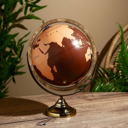 Сувенир глобус Брасс 22х22х35 см 4493₽