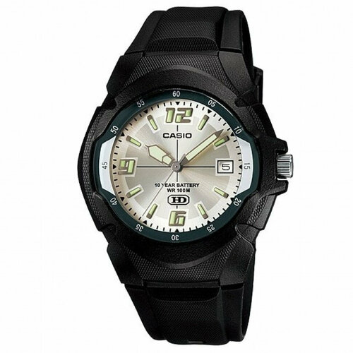 фото Наручные часы casio, серебряный