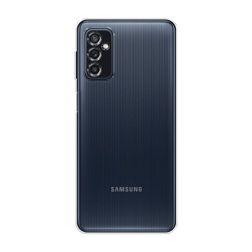 Силиконовый чехол на Samsung Galaxy M52 / Самсунг Галакси М52, прозрачный противоударный силиконовый чехол на samsung galaxy m52 самсунг галакси m52 прозрачный