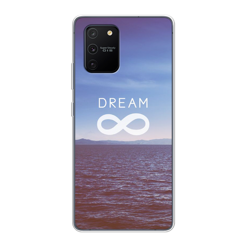 Силиконовый чехол на Samsung Galaxy S10 Lite/A91 / Самсунг S10 Lite/Самсунг A91 Dream бесконечность матовый силиконовый чехол авокадная любовь на samsung galaxy a91 самсунг a91