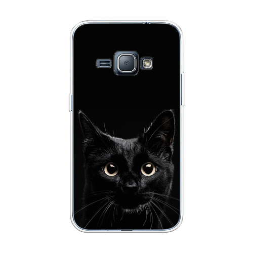 Силиконовый чехол на Samsung Galaxy J1 2016 / Самсунг Галакси J1 2016 Добрый кот силиконовый чехол на samsung galaxy j1 2016 самсунг галакси j1 2016 синий карбон