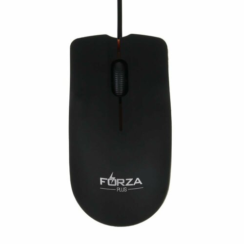 FORZA Компьютерная мышь проводная 1200DPI, Soft Touch forza компьютерная мышь проводная стандарт 125см