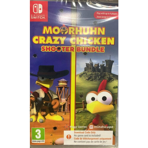 Moorhuhn Crazy Chiken: Shooter Bundle (код загрузки) Nintendo Switch