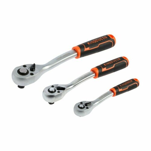 Набор трещоток KINGQUEEN WIB-24 72 зуба 12 38 14 3 шт 2860₽