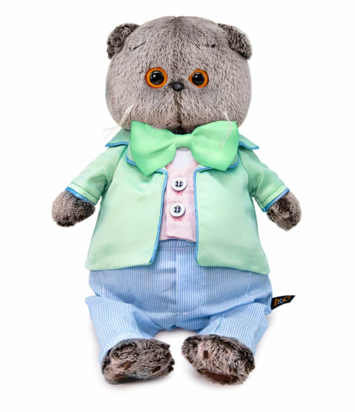 фото Мягкая игрушка Basik&Co Кот Басик в спортивном костюме