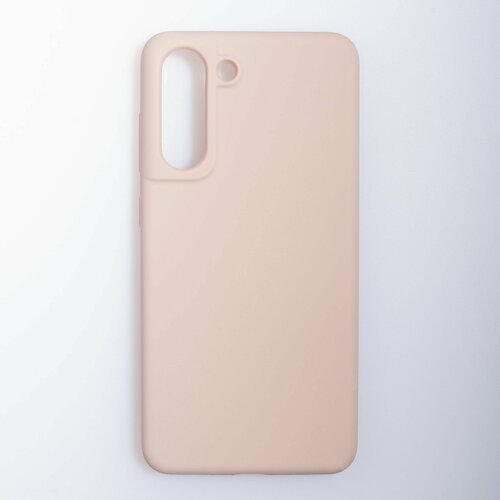 Чехол Silicone Case для Samsung S21 Fe / Кремовый кремовый