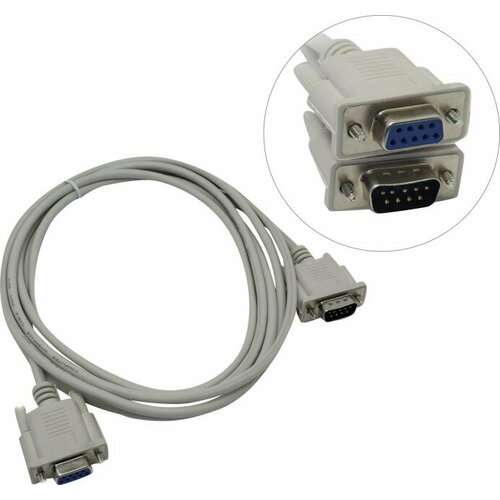 Кабель удлинительный COM9M -> COM9F KS-is KS-366-3 кабель usb cm magsafe gen3 5 pin ks 806gen3 3 на магните для ноутбука 3 метра