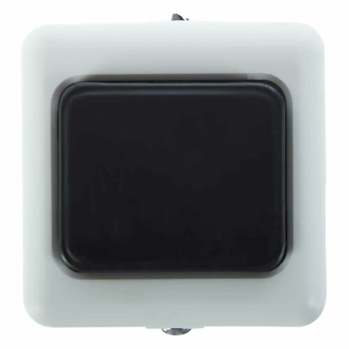 кнопка для дверного звонка проводная цвет белый Кнопка для дверного звонка проводная Oxion цвет белый