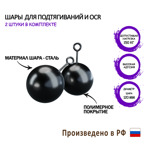фото Подвесные шары для подтягиваний и ocr спорт эталон