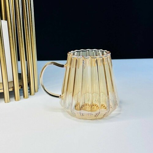 Набор 6 штук Кружка Lenardi 370мл, стекло