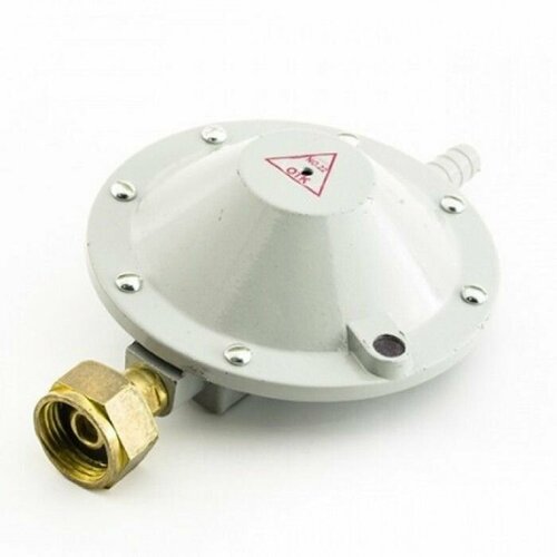 Редуктор бытовой газовый пропановый регулятор давления тип лягушка РДСГ 1-12 для подключения баллона к плите 490₽