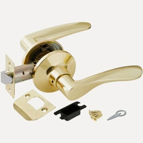 Изображение товара Ручка защелка Punto DK620 PB-PS (6020 PB-P ) (без фик.) золото