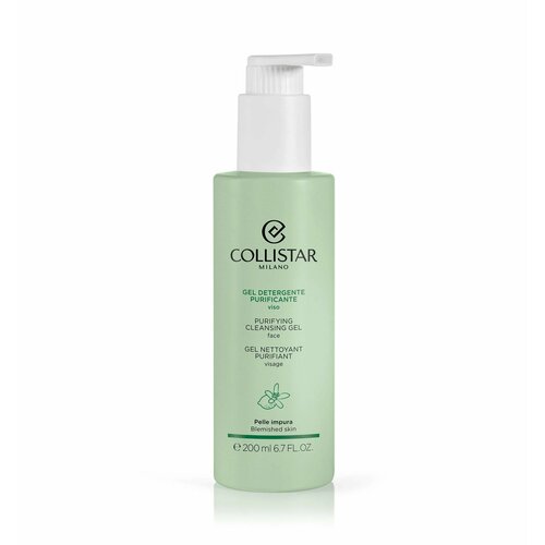 Collistar - Purifying Cleansing Gel Face Очищающий гель для лица 200 мл