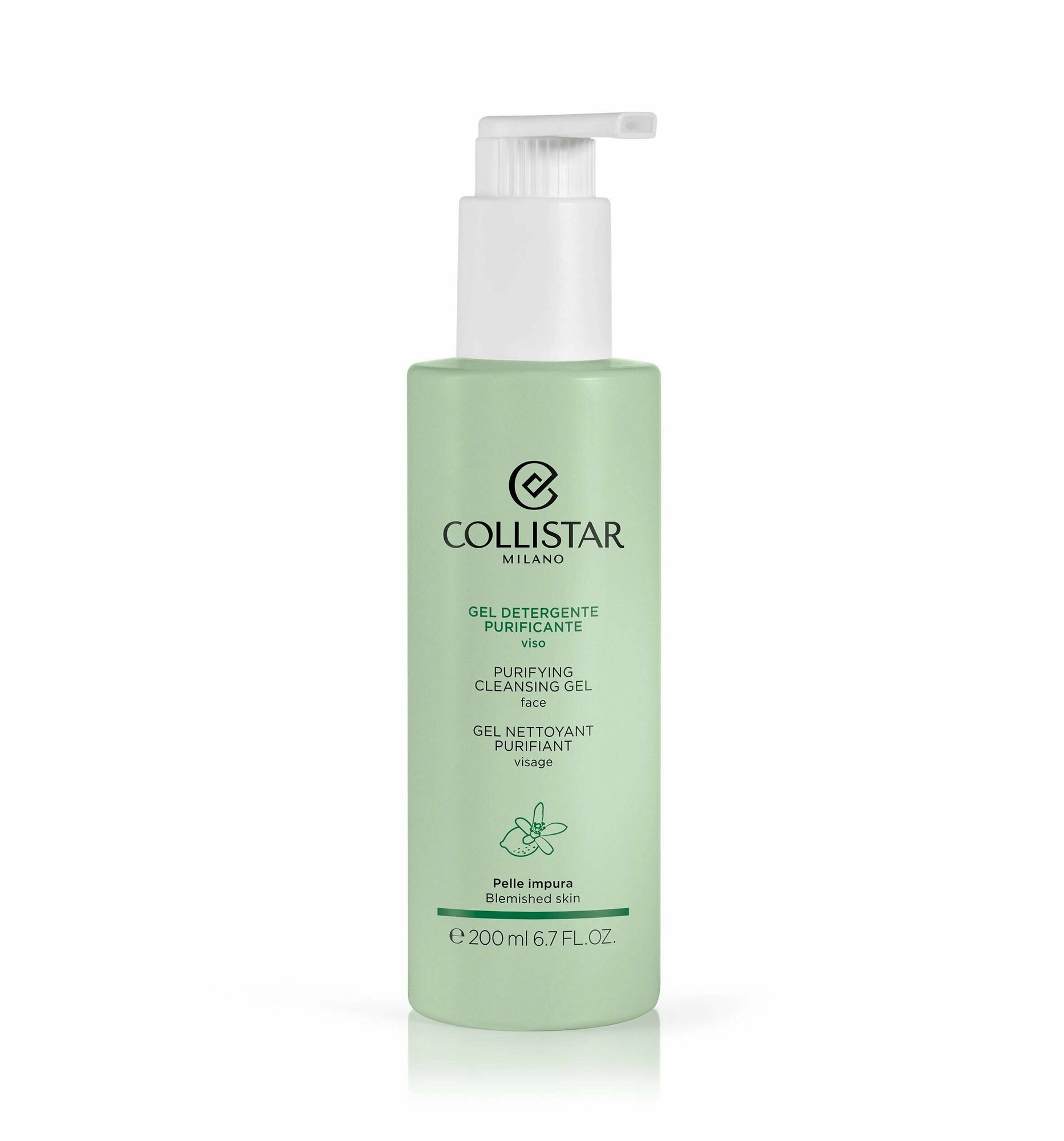 Collistar - Purifying Cleansing Gel Face Очищающий гель для лица 200 мл