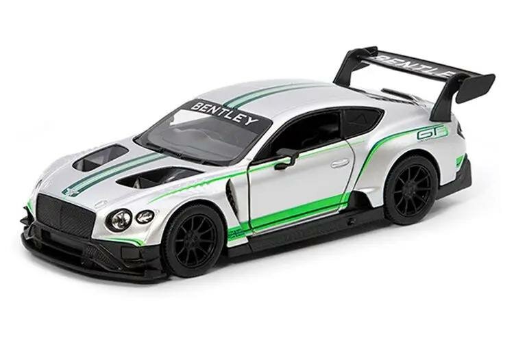 Модель машины Kinsmart "Bentley Continental GT3", инерционная, металл (KT5417D)