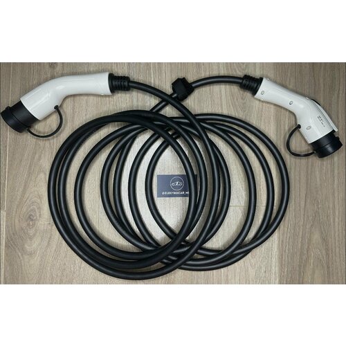 Кабель для зарядки китайских электромобилей 32 А 1 Ф 7кВт Type 2-GBT 7 метров 18999₽