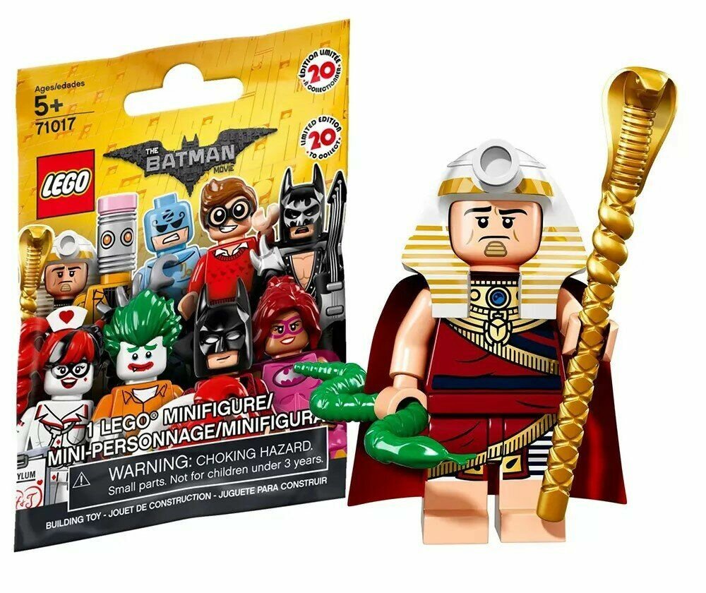 Минифигурка "Царь Тут", серия The Batman Movie, Lego Minifigures 71017-19